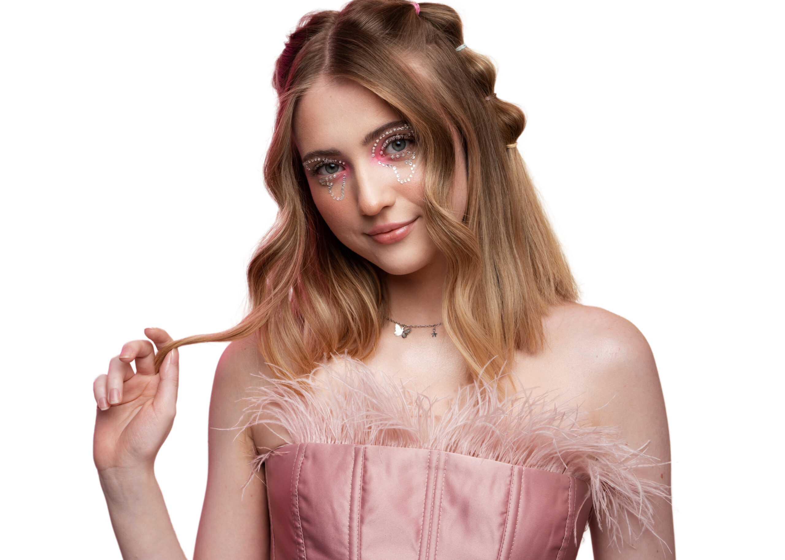 8615935 20 Inch Clip-in Streaks – Vibrant Length & Volume - Image 4