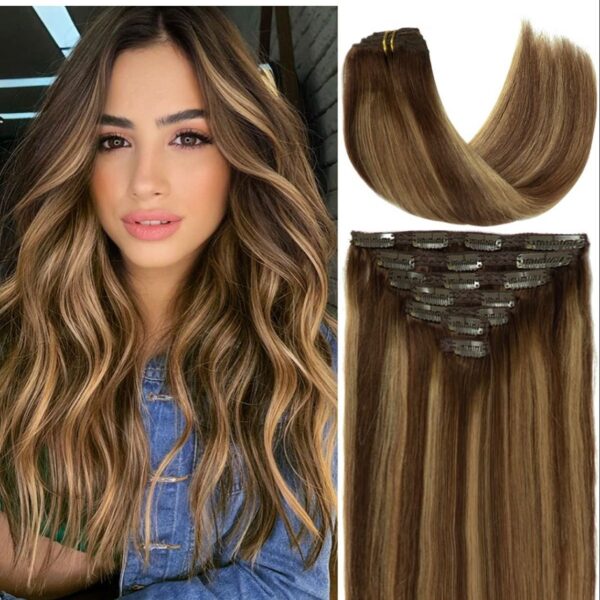 18 Inch Clip-in Streaks – Instant Color & Style
