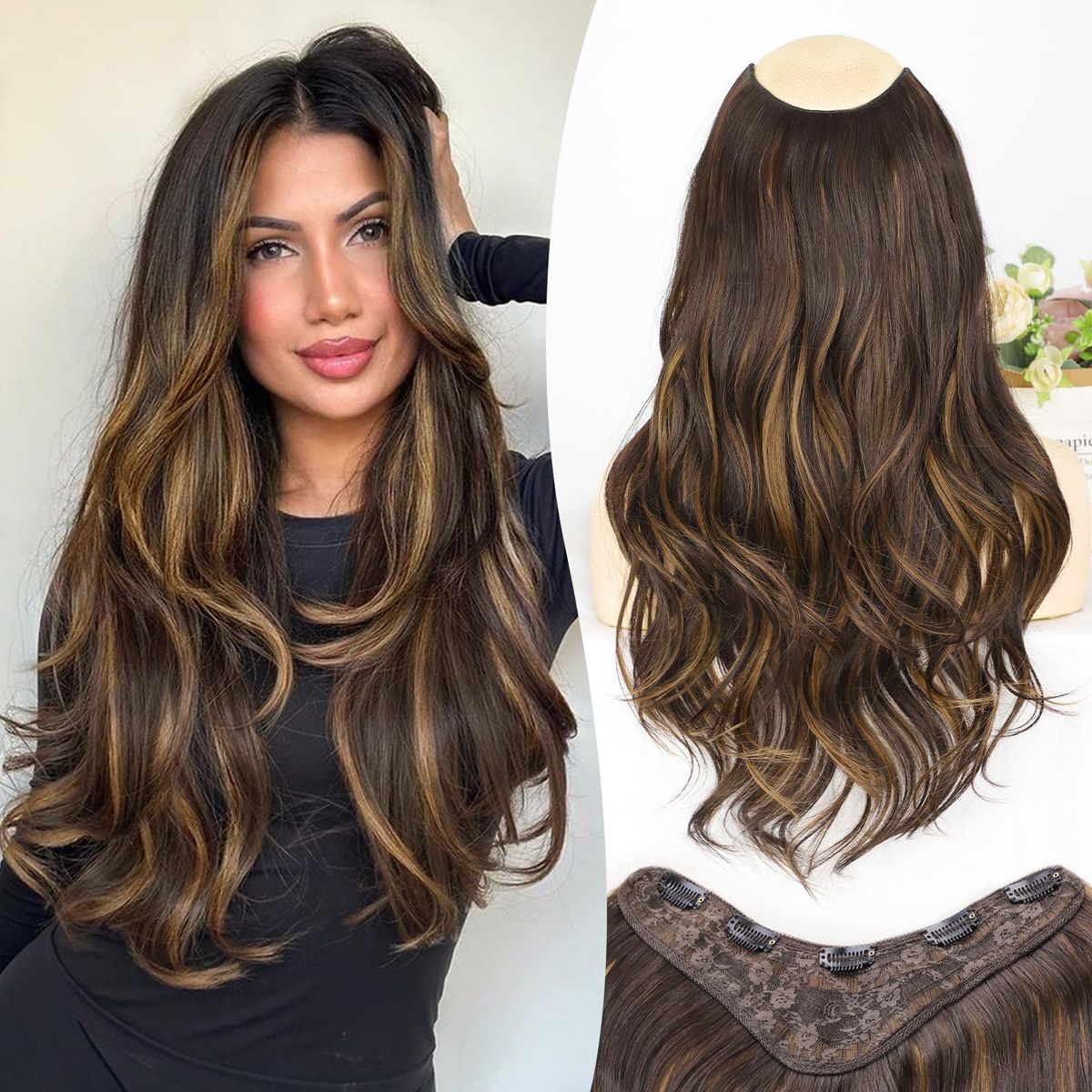 WhatsApp Image 2025-09-25 at 11.20.56 PM (1) 24 Inch Clip-in Streaks – Extra Long Color Highlights - Image 1