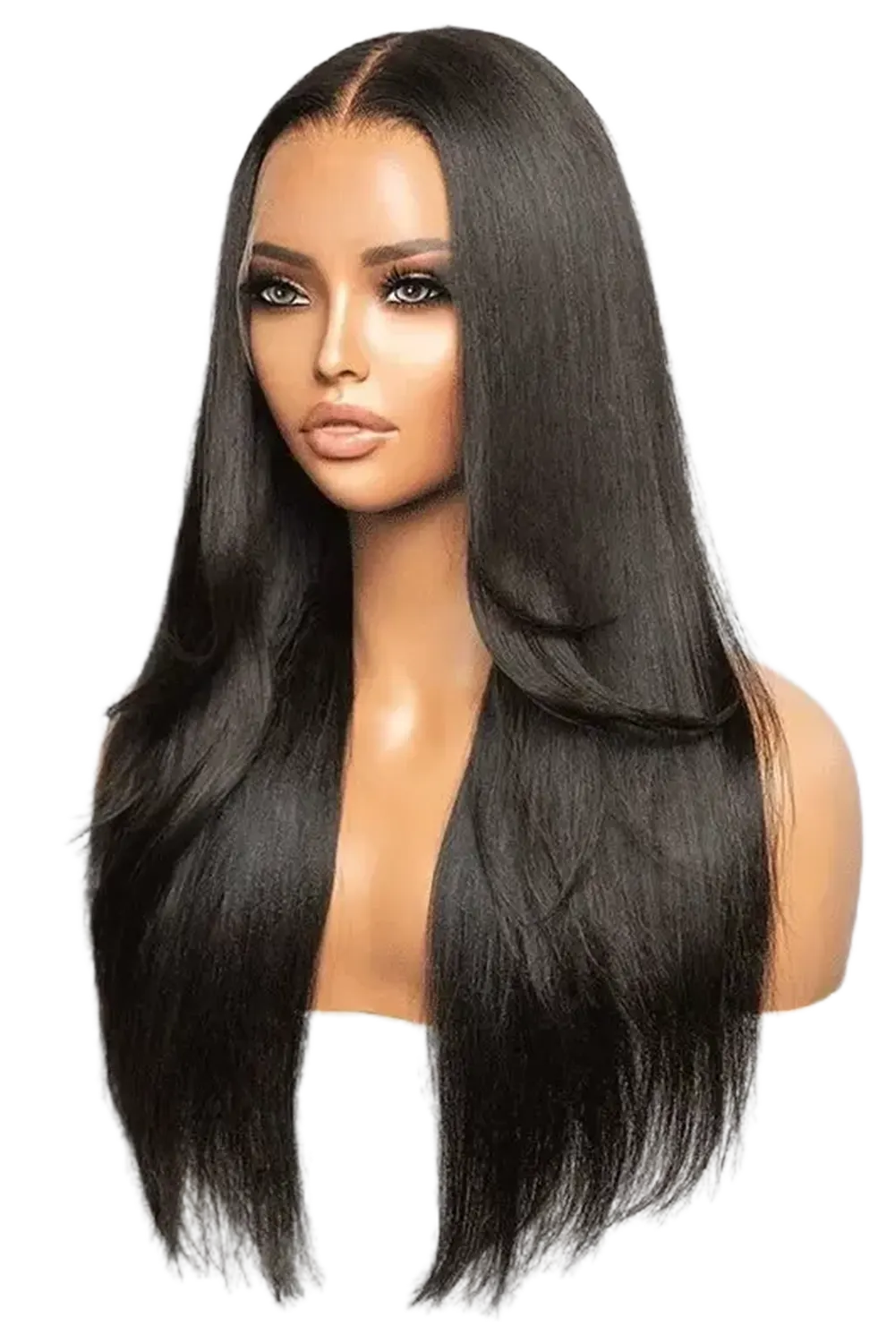 hd-swiss-lace-frontal-natural-straight-human-hair-fake-scalp-wig-1_1800x1800 20 Inch Clip-in Streaks – Vibrant Length & Volume - Image 6